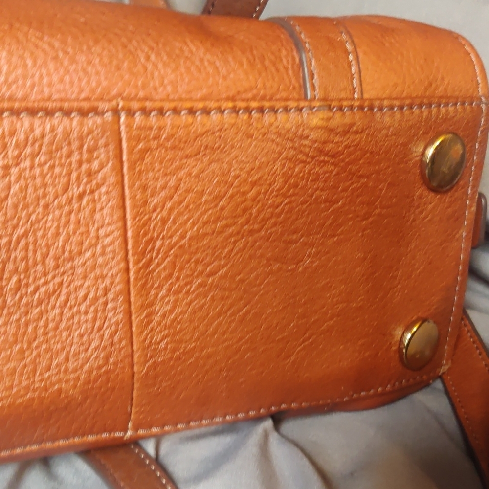 Fossil Carlie Leather Satchel Bag - Picture 9 of 16